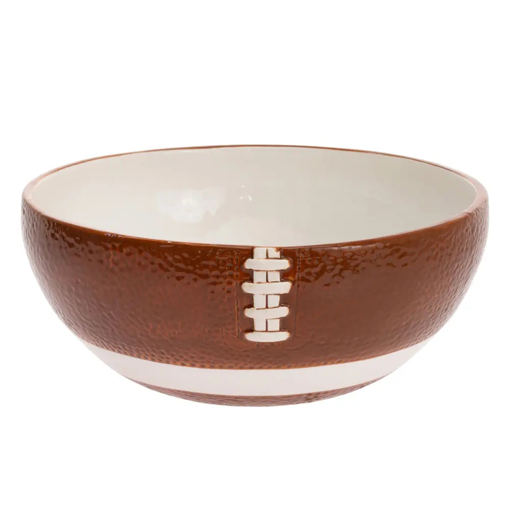 FOOTBALL FEVER LARGE CERAMIC BOWL