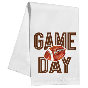 Game Day Football Kitchen Towel – Tailgate and Sports Theme Dish or Hand Towel | Walker Boutique