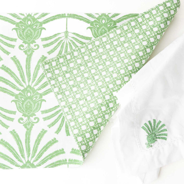 DECO PALM REVERSIBLE PLACEMAT SET