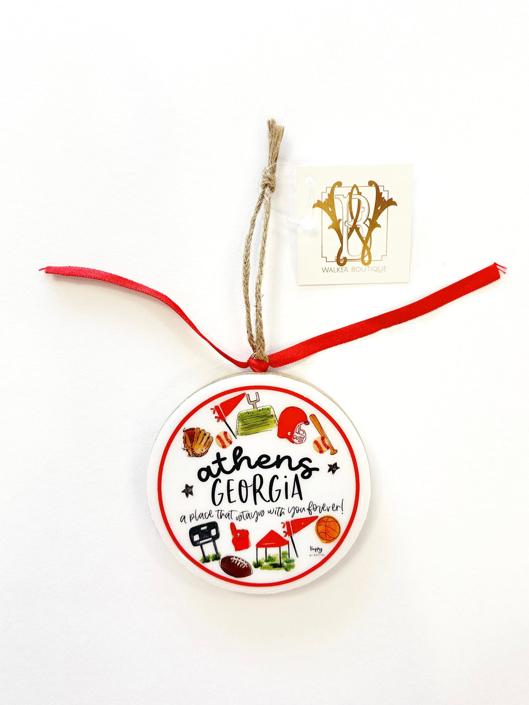 ATHENS, GEORGIA MULTI SPORT ORNAMENT