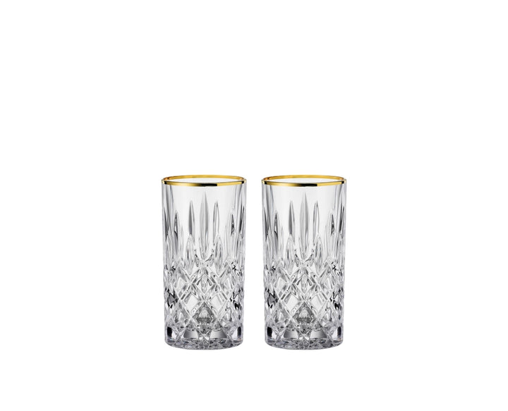 NOBLESSE GOLD LONG DRINK GLASS SET