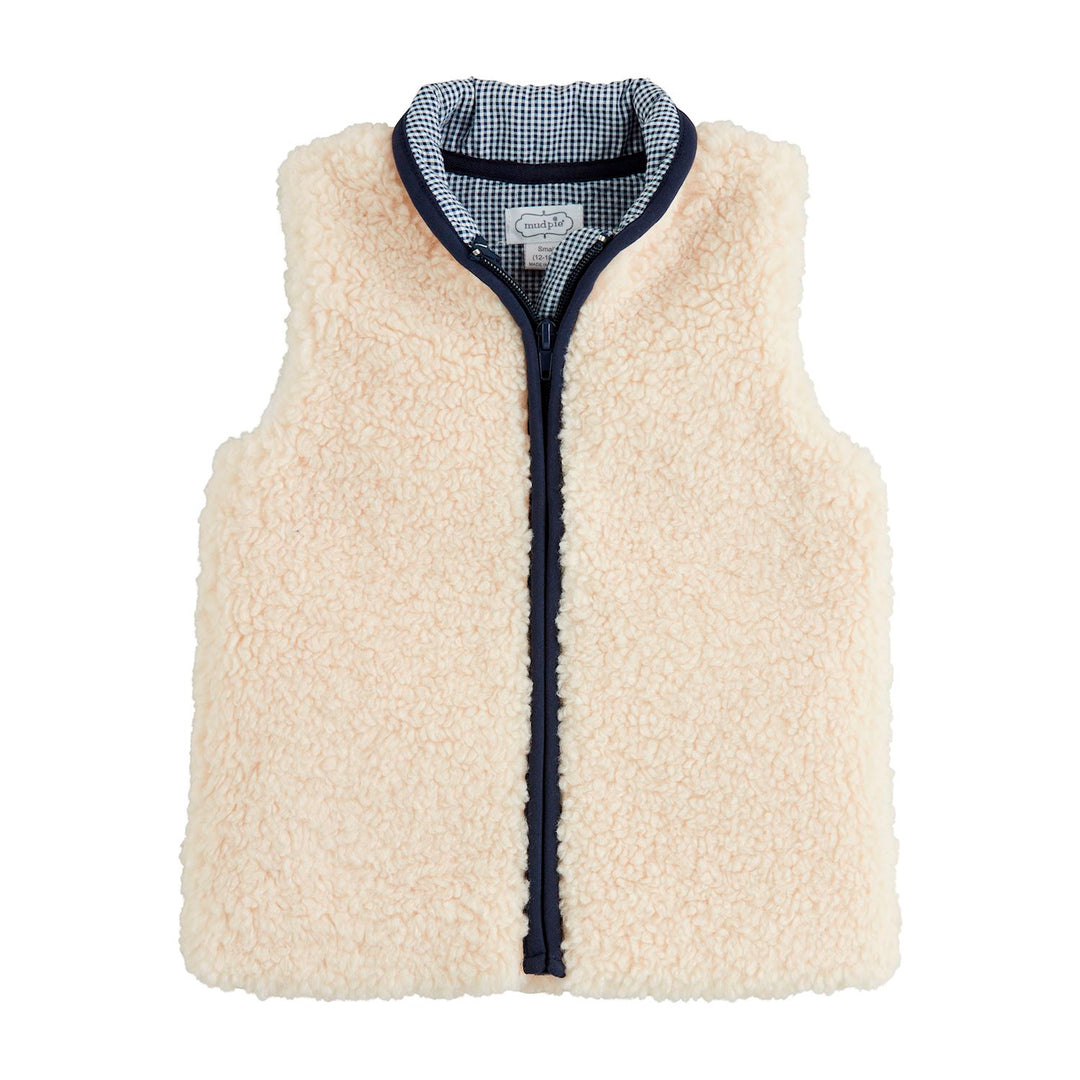 IVORY SHERPA VEST