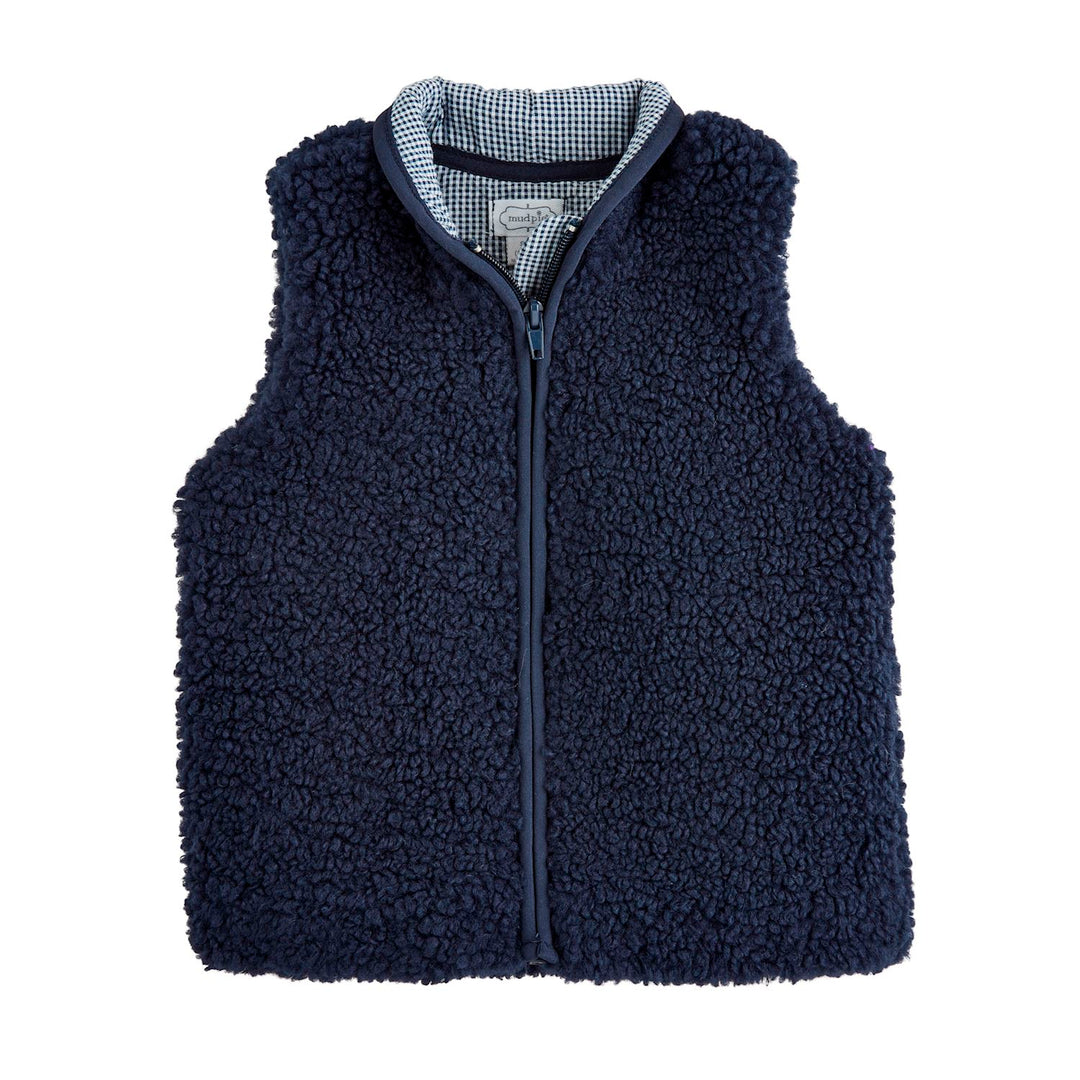 NAVY SHERPA VEST