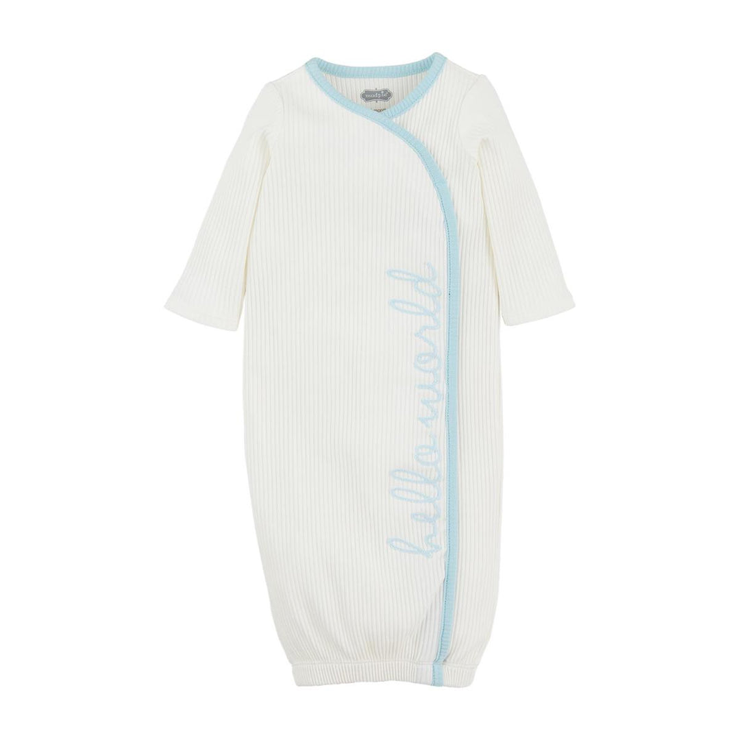 BLUE HELLO WORLD GOWN