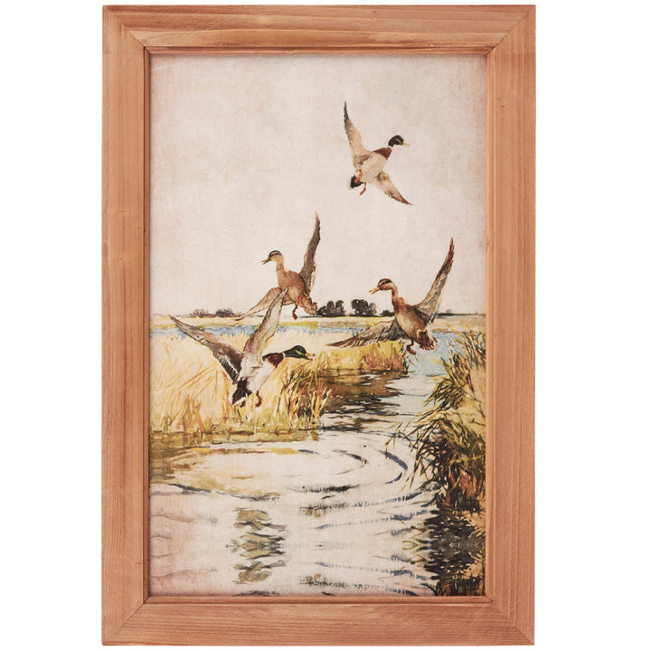 MALLARDS FRAMED WALL ART
