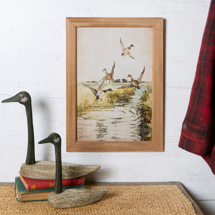 MALLARDS FRAMED WALL ART