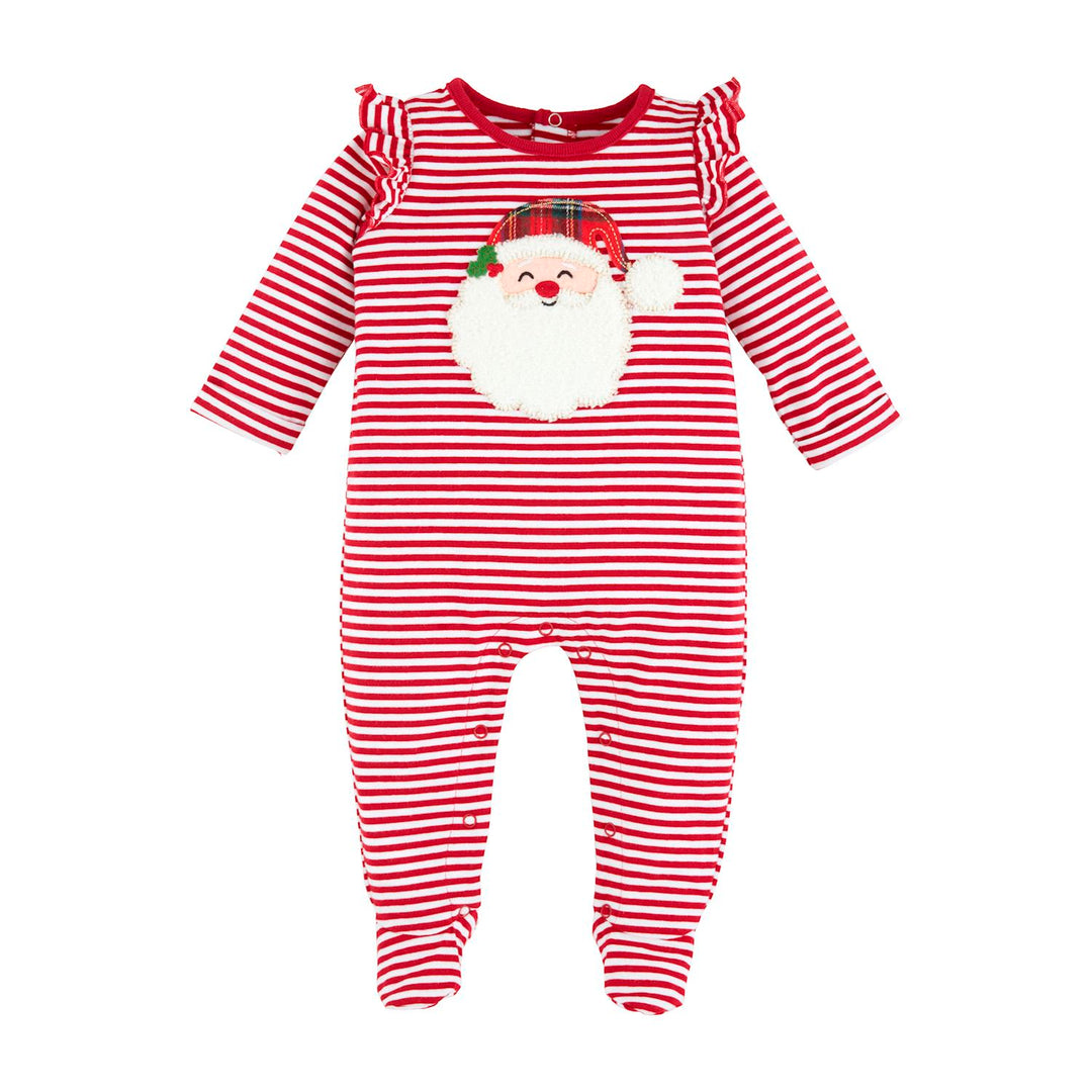SANTA RUFFLE FOOTIE