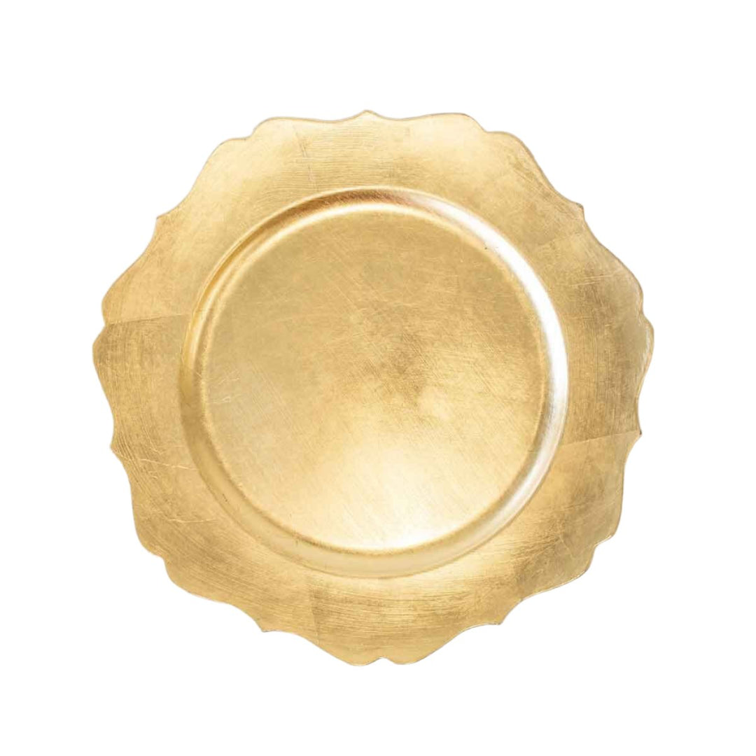 GOLD CARTOUCHE CHARGER SET