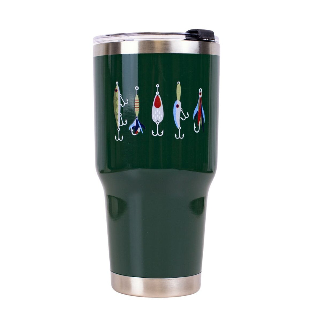 LURE ME IN DARK GREEN TUMBLER