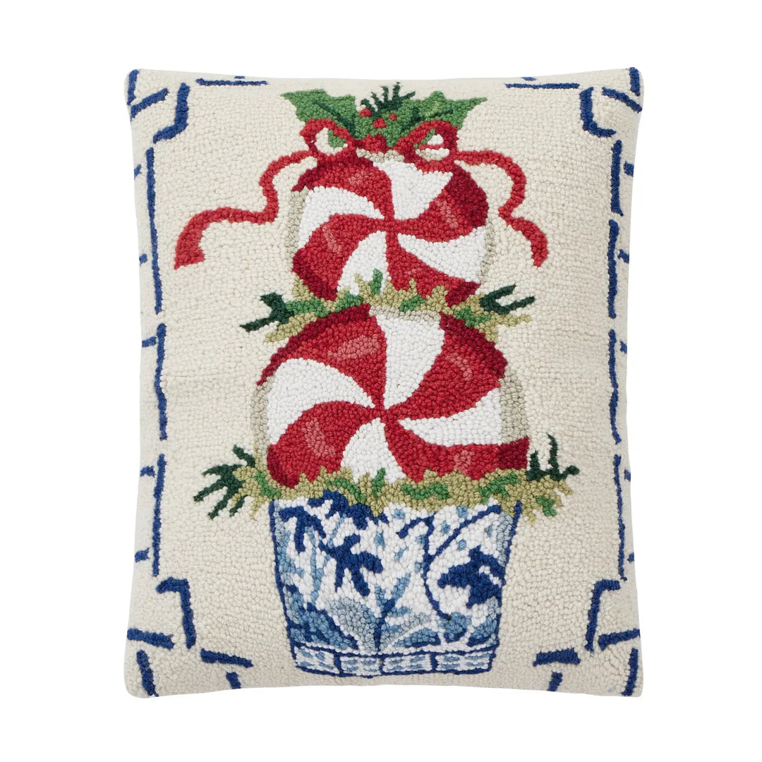 CHINOISERIE CANDY HOOK PILLOW