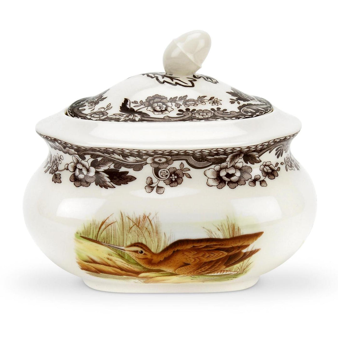 SNIPE & PINTAIL COVERED SUGAR BOWL