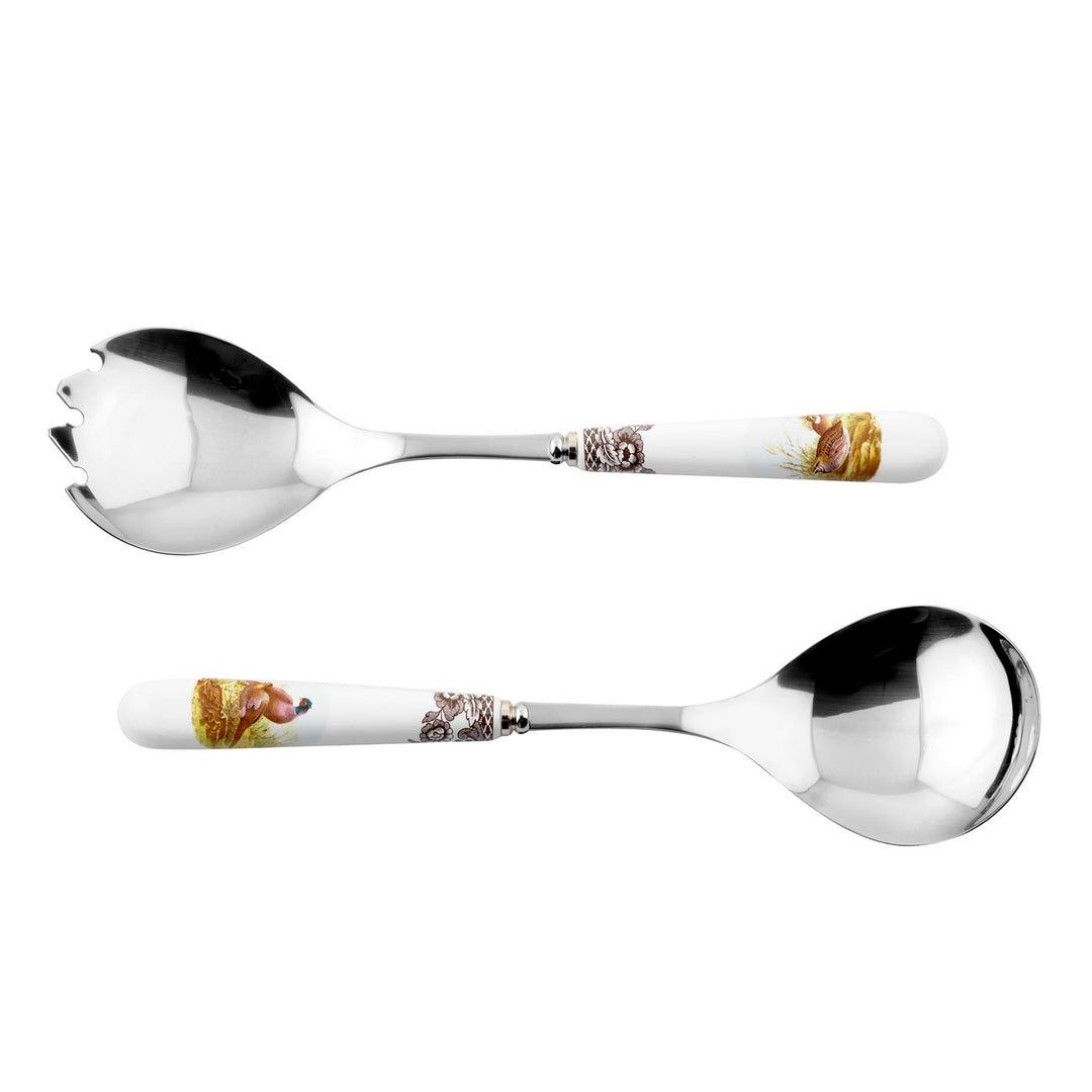 ASSORTED BIRDS SALAD SERVERS SET