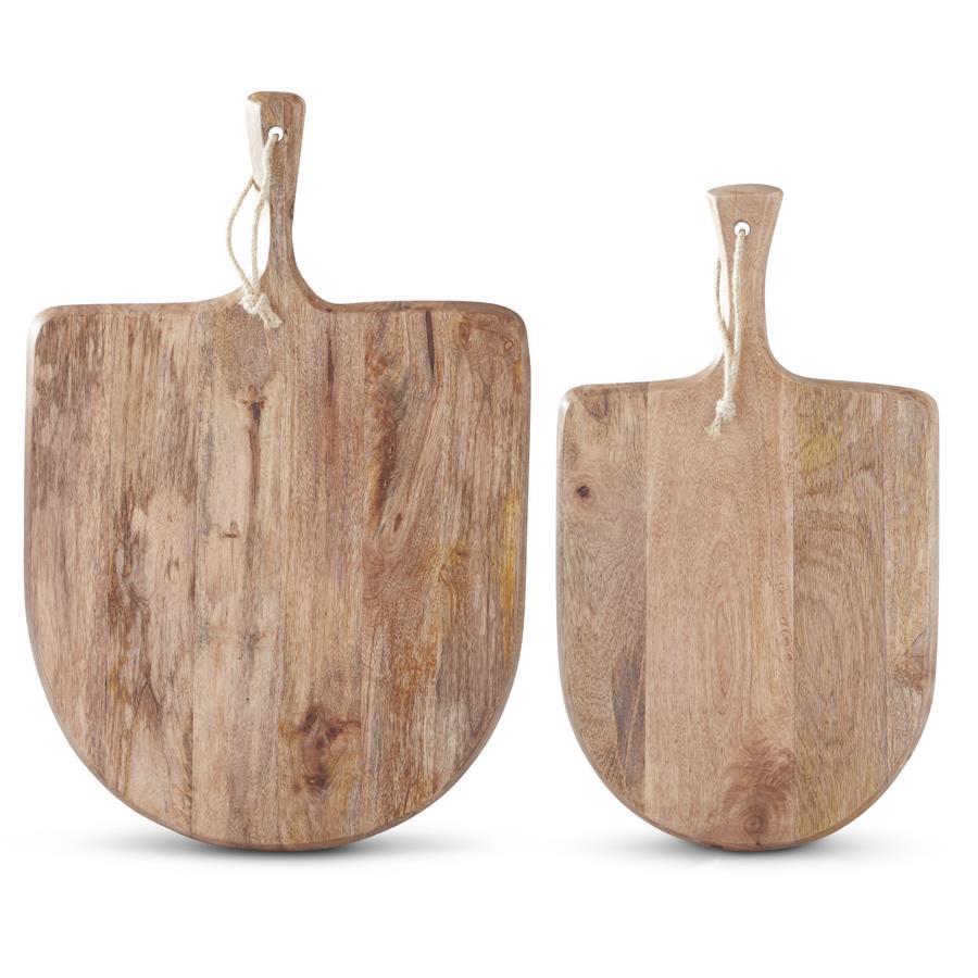 MANGO WOOD ROUNDED CUTTING BOARDS