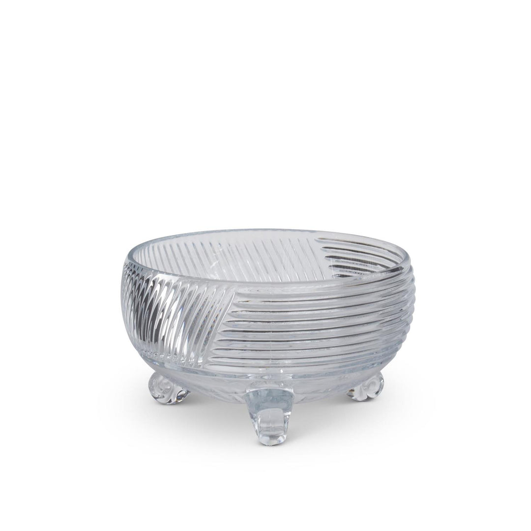 LINE PRESSED FOOTED BOWL