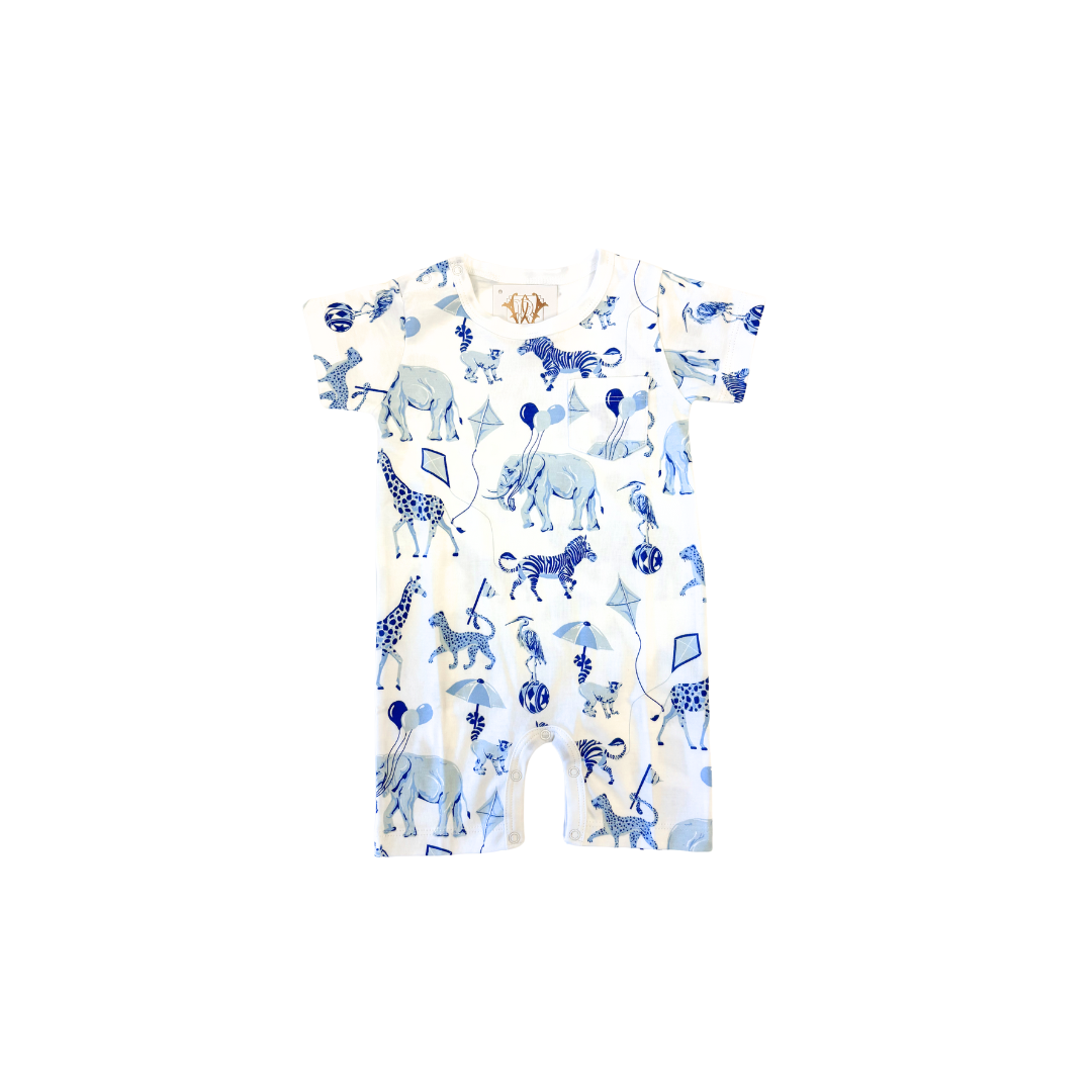 CHINOISERIE SAFARI PLAYTIME ROMPER