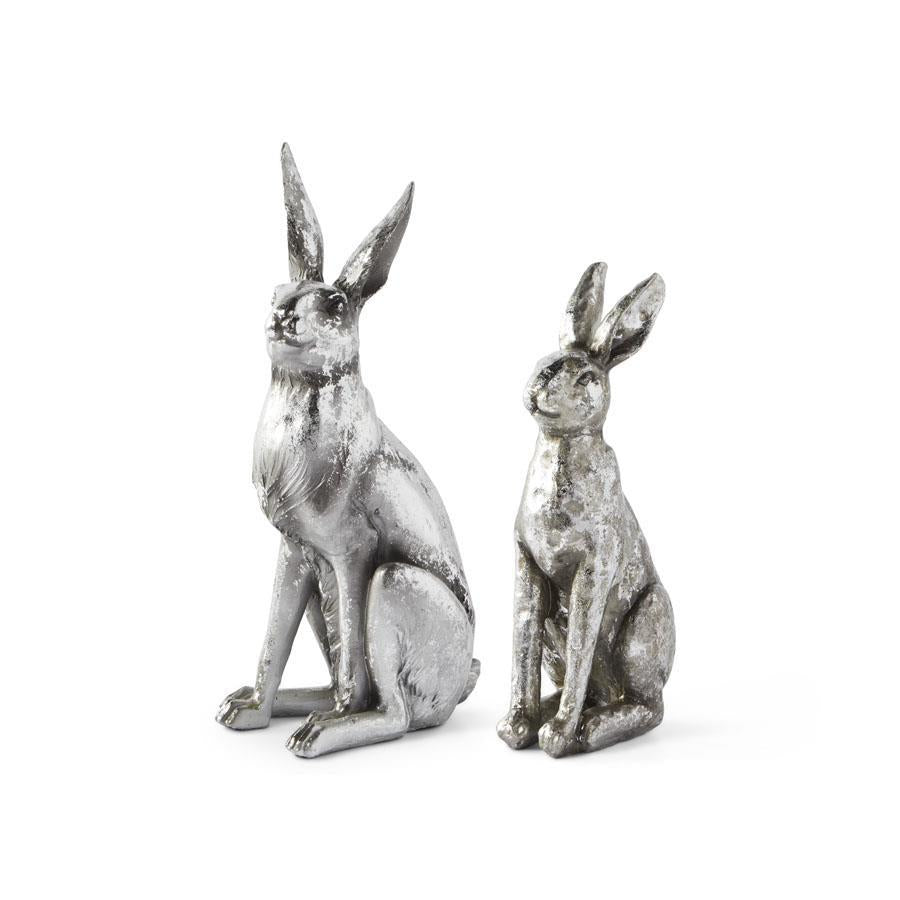 ANTIQUE SILVER RABBIT