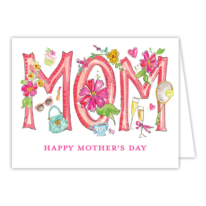 MOM HAPPY MOTHER'S DAY GREETING CARD