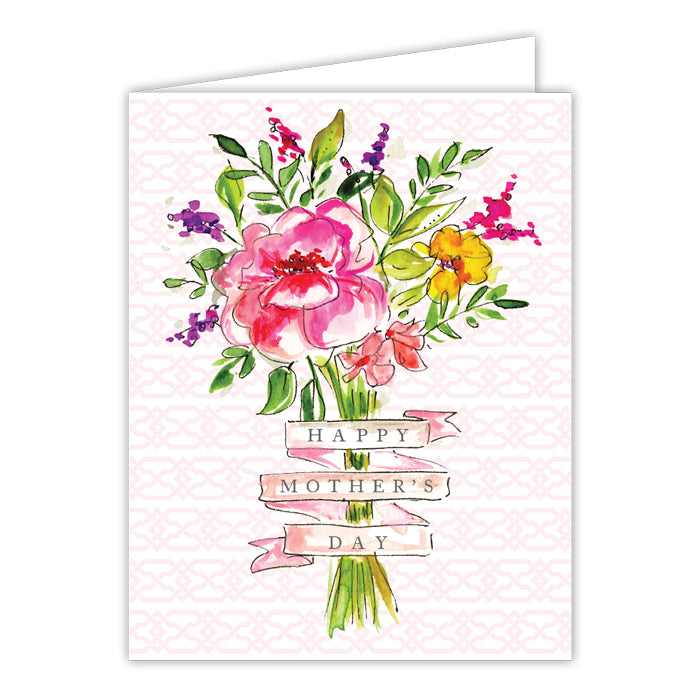 HAPPY MOTHER'S DAY FLORAL GREETING CARD