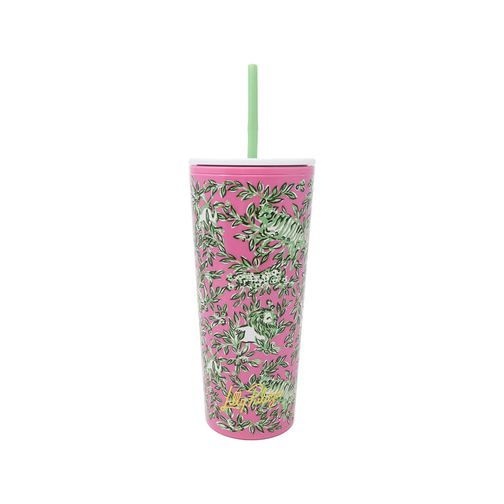 MANE CHARACTER ENERGY TUMBLER WITH STRAW