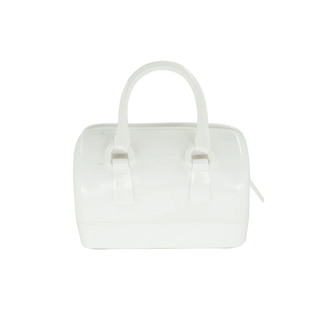 WHITE JELLY BAG