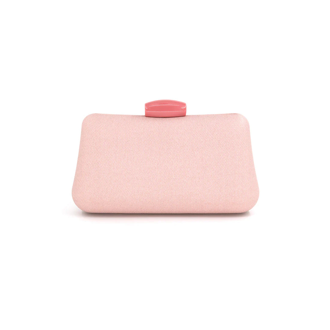PINK SOLID CLUTCH