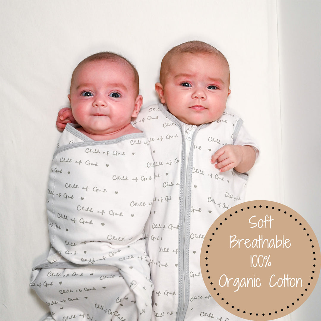 CHILD OF GOD VELCRO SLEEP SWADDLE