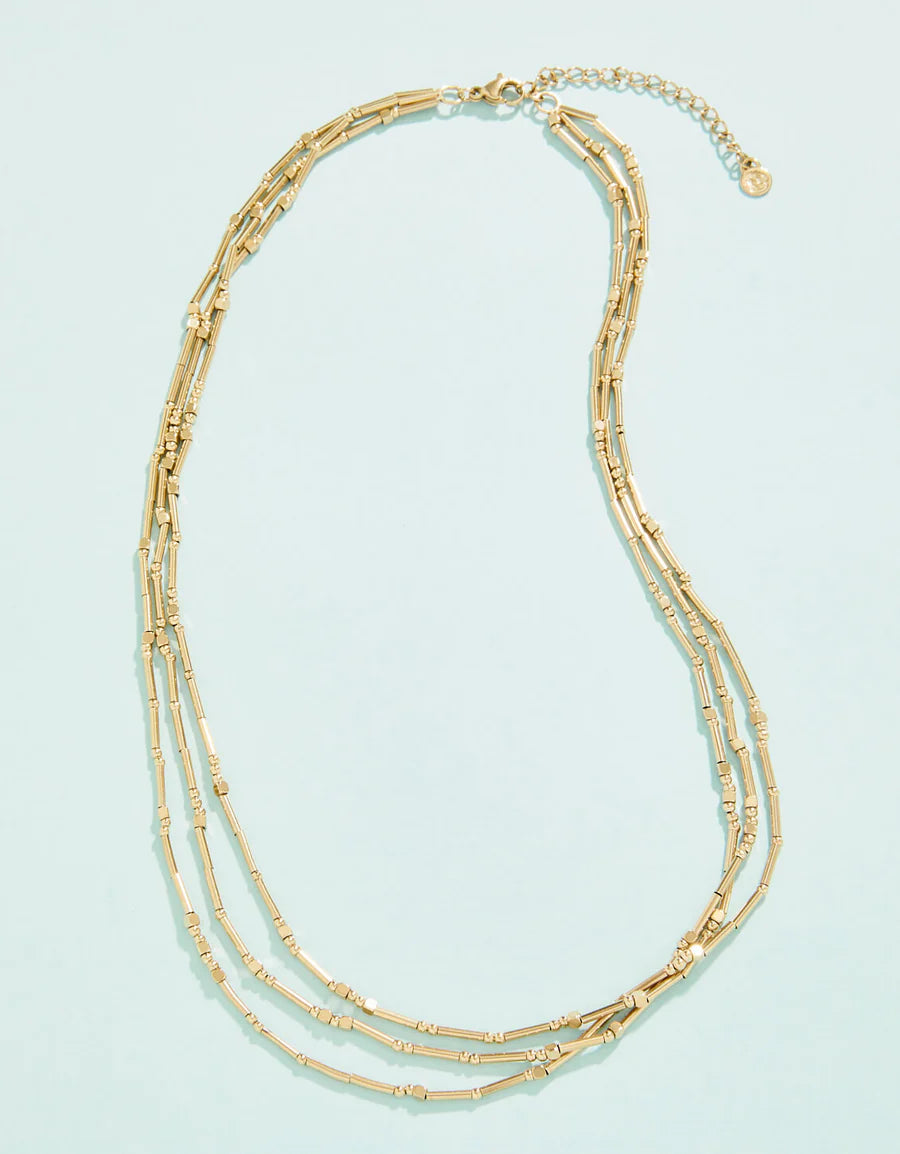 SP MERMAZING LAYERED NECKLACE 17"
