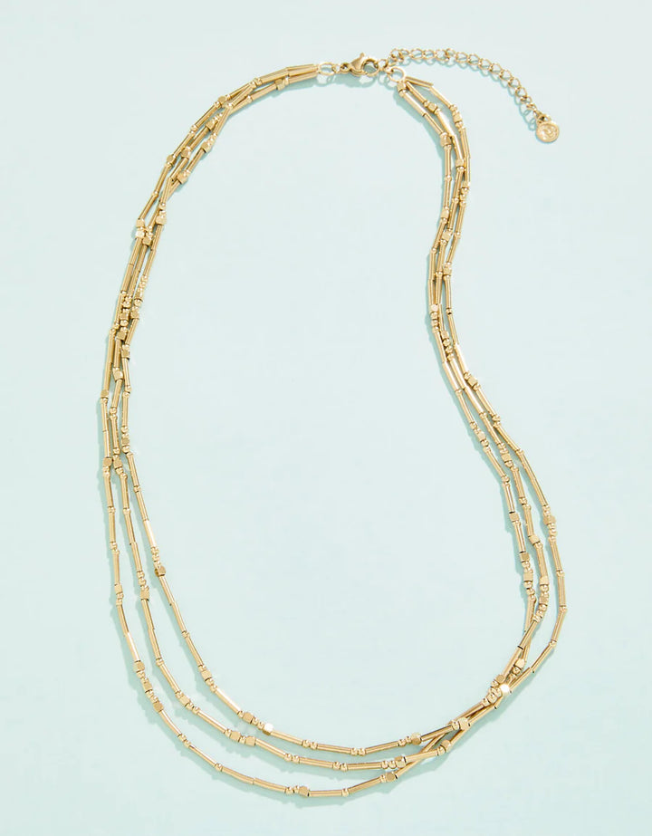 SP MERMAZING LAYERED NECKLACE 17"