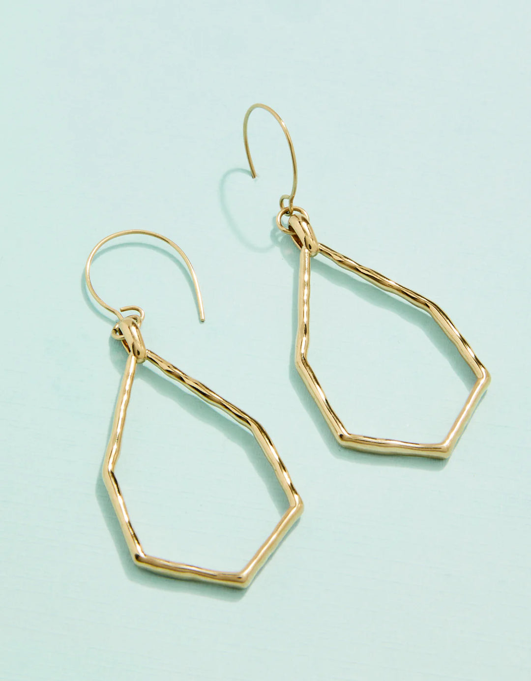 SP THE POINT EARRINGS GOLD