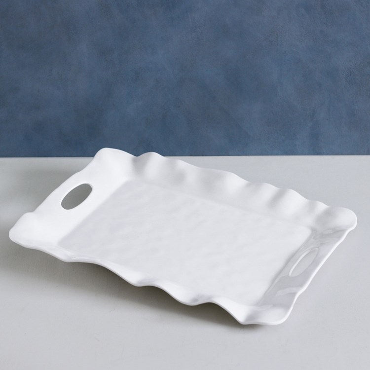 VIDA HAVANA RECTANGULAR TRAY WITH HANDLES