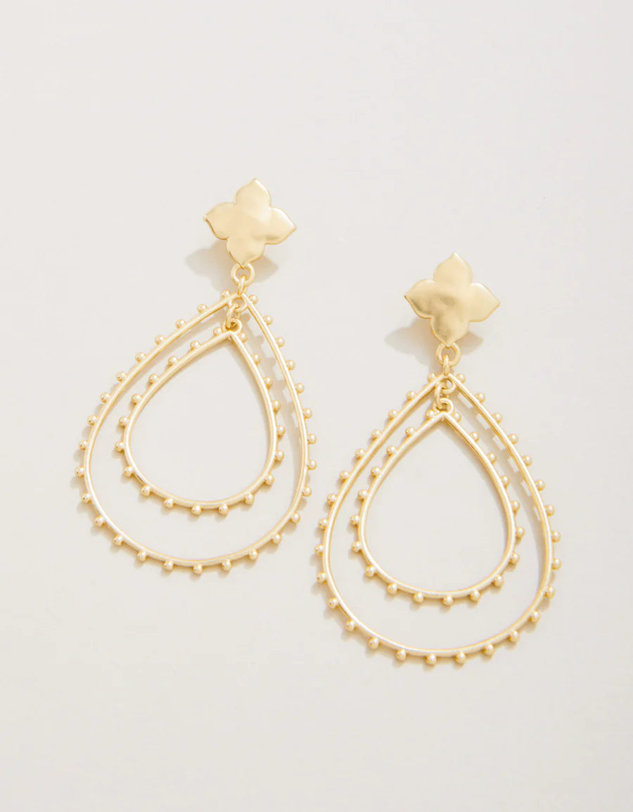 RICHMOND HILL TEARDROP EARRINGS GOLD