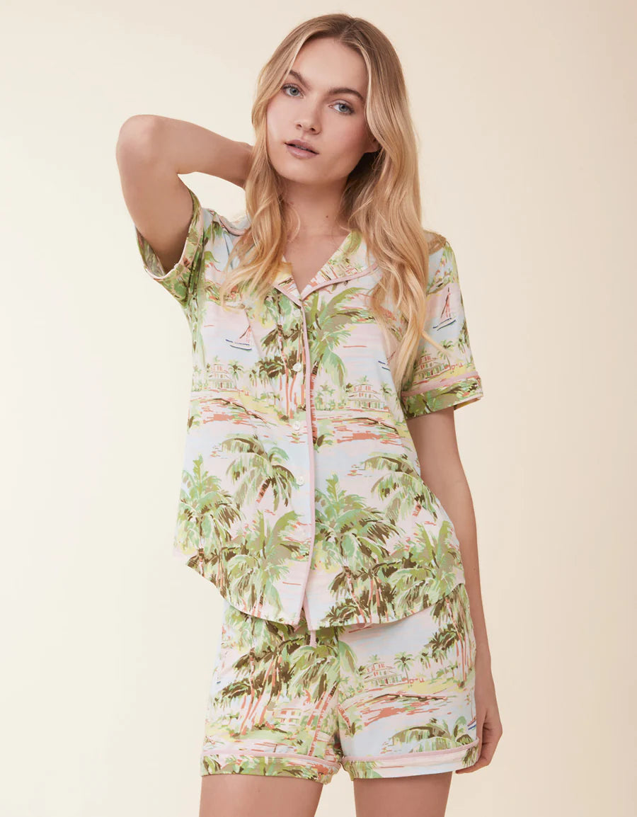 SPARTINA: SHORT SLEEVE PAJAMA SET | OVERBOARD COASTAL