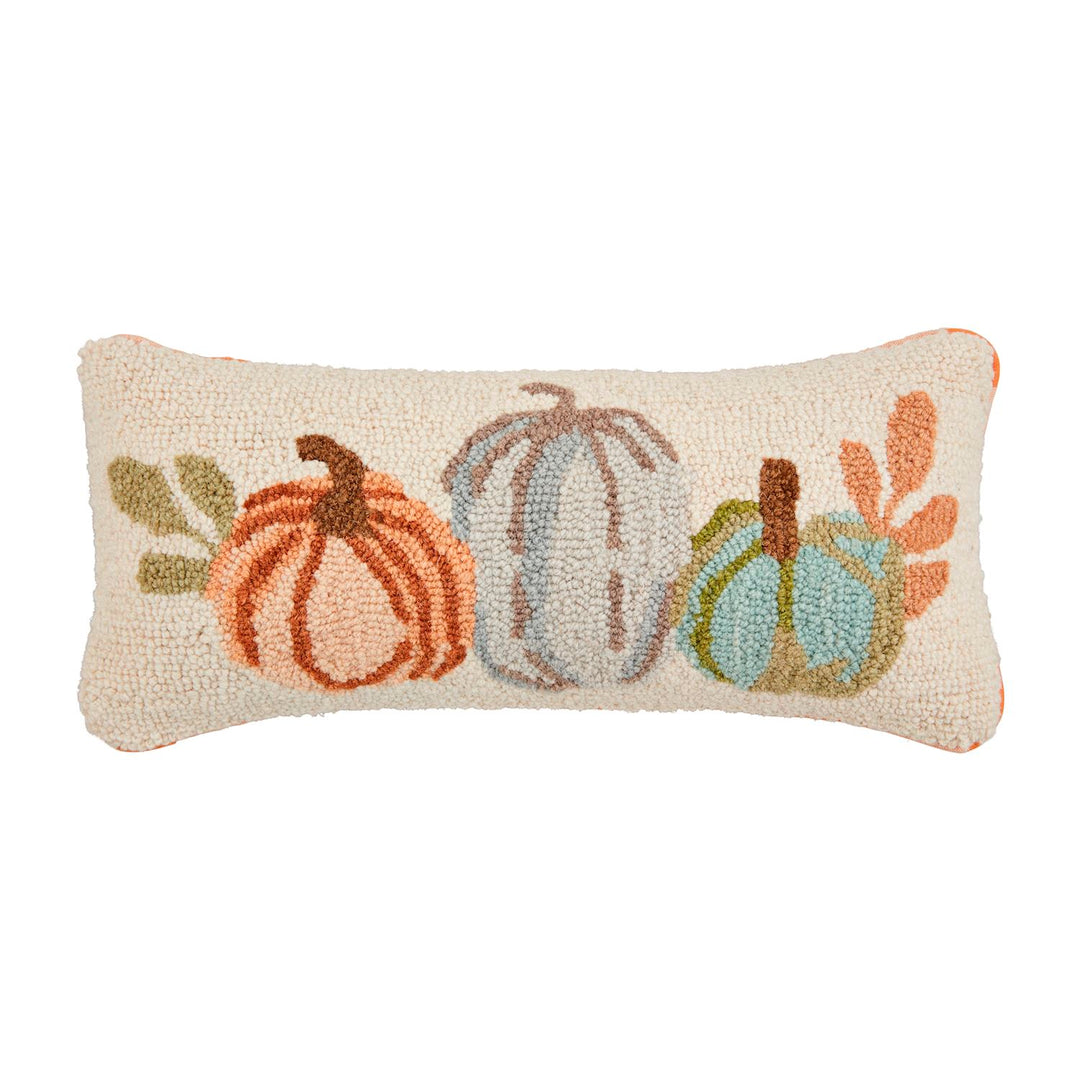 LUMBAR PUMPKIN TRIO HOOK PILLOW