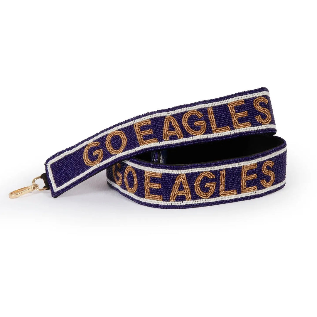 GEORGIA SOUTHERN BEADED PURSE STRAP