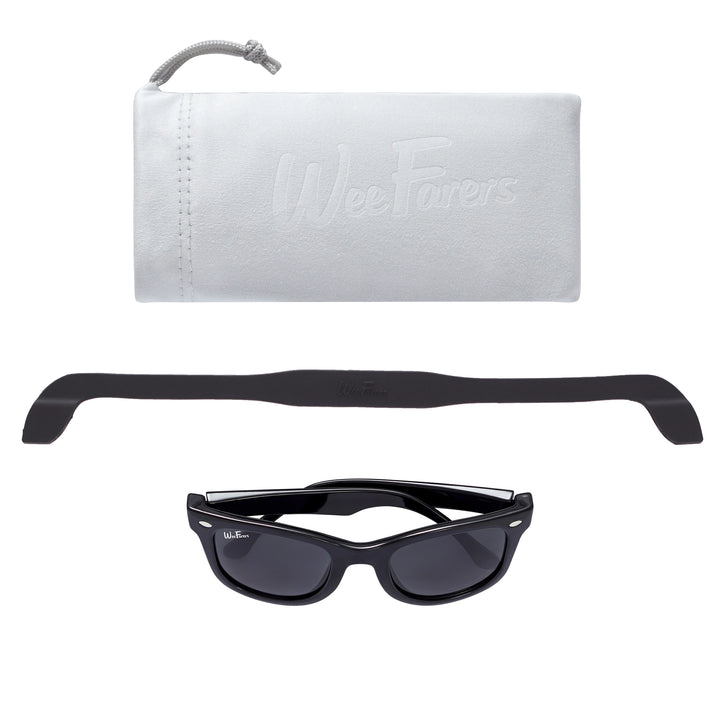 BLACK POLARIZED SUNGLASSES