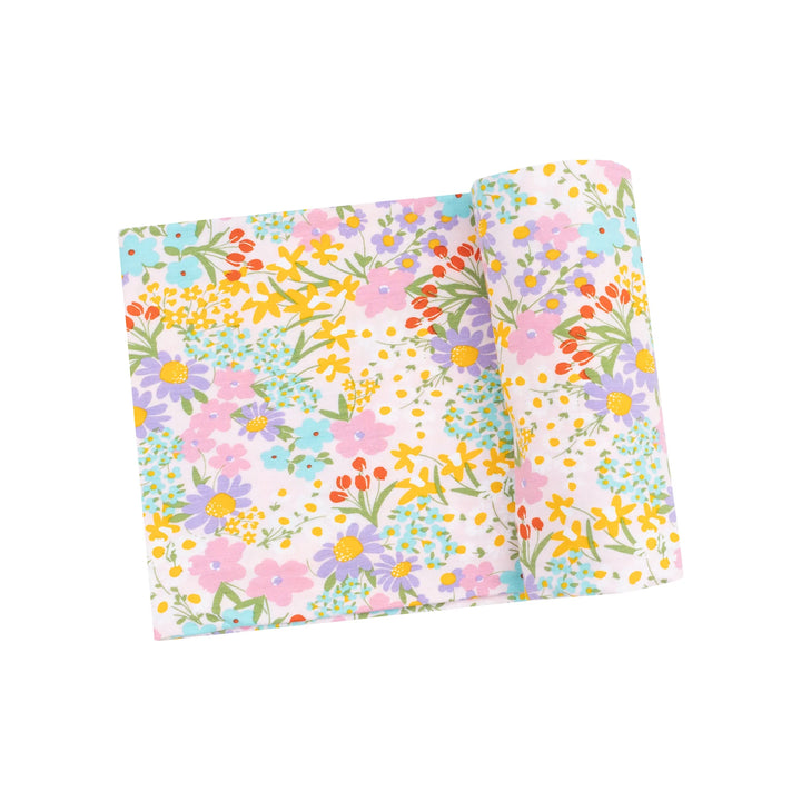AMELIA FLORAL SWADDLE BLANKET
