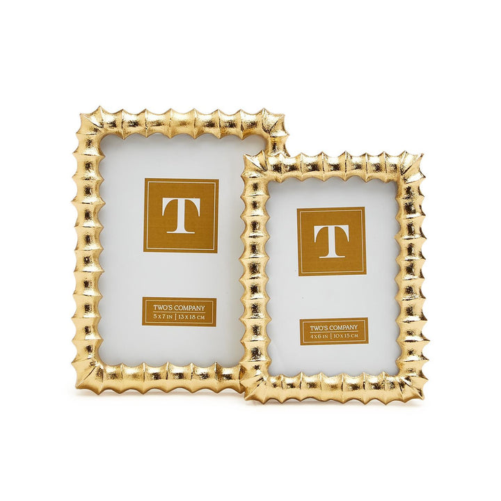 GOLD SHARP WAVE FRAME