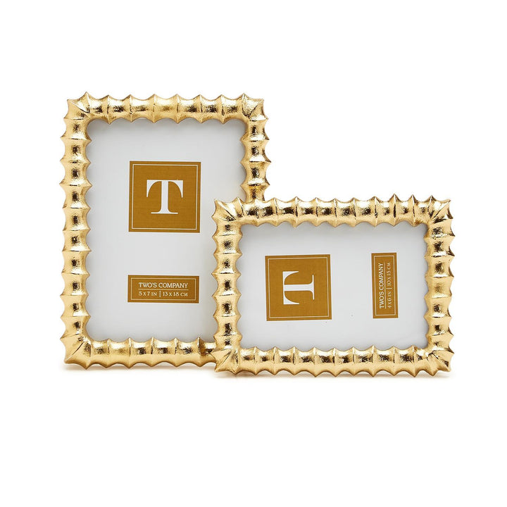 GOLD SHARP WAVE FRAME