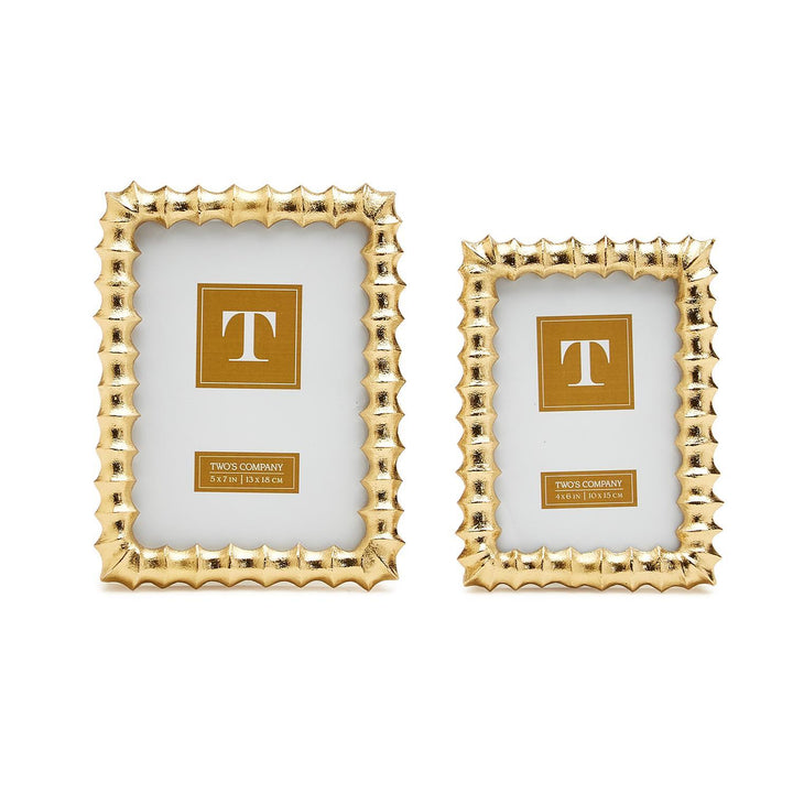 GOLD SHARP WAVE FRAME