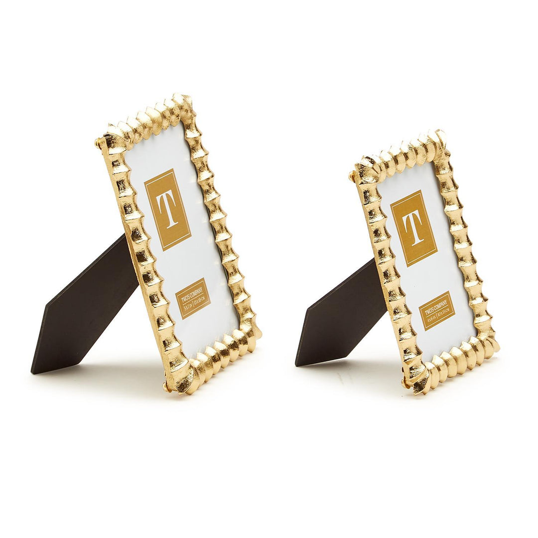 GOLD SHARP WAVE FRAME
