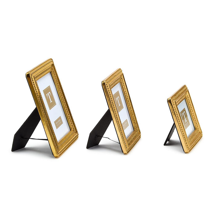 GOLD BEADED FRAME