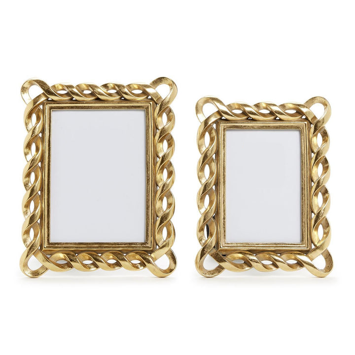 GOLD RIBBON PHOTO FRAME
