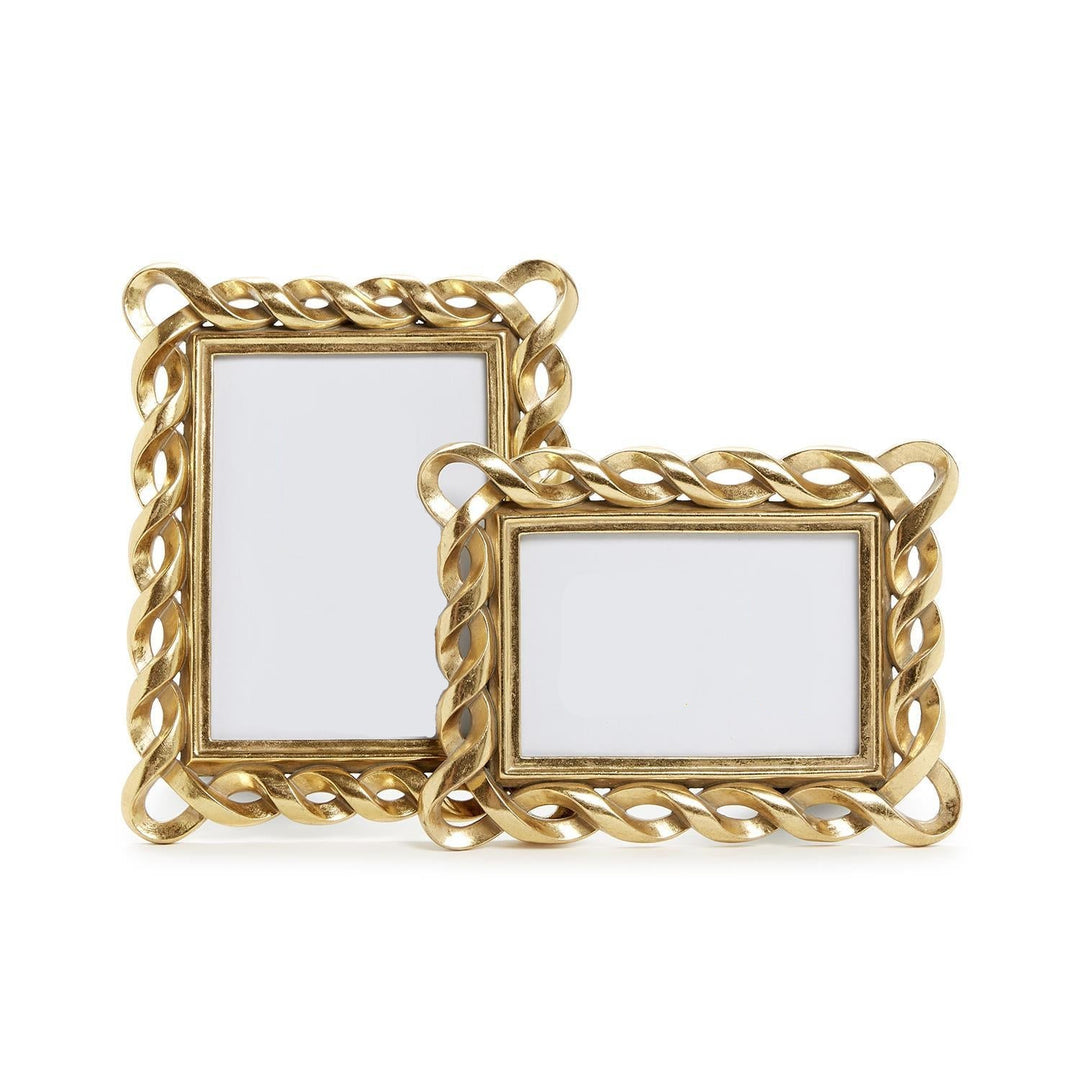 GOLD RIBBON PHOTO FRAME