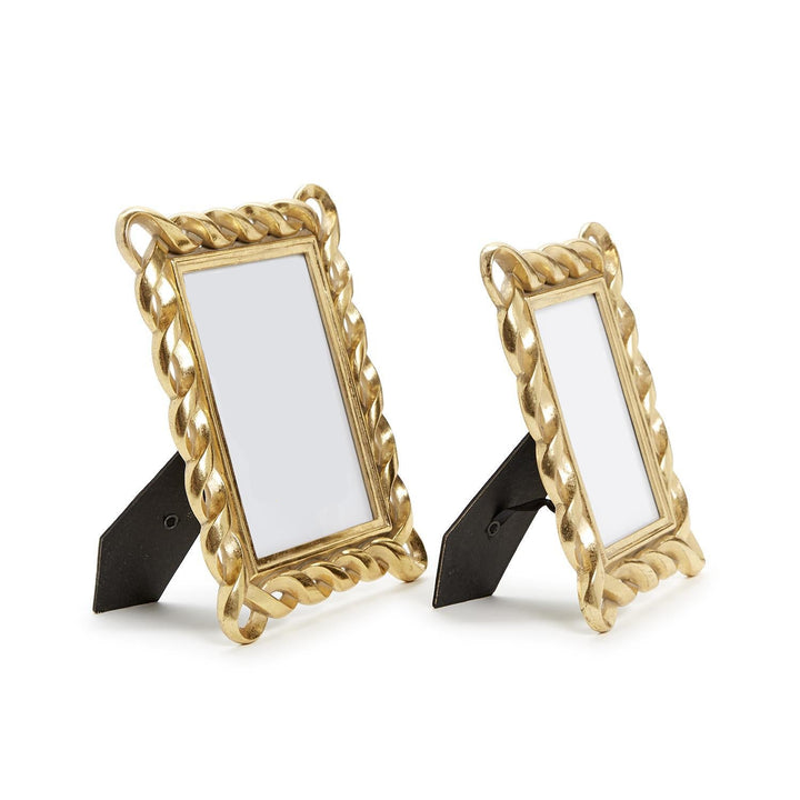 GOLD RIBBON PHOTO FRAME