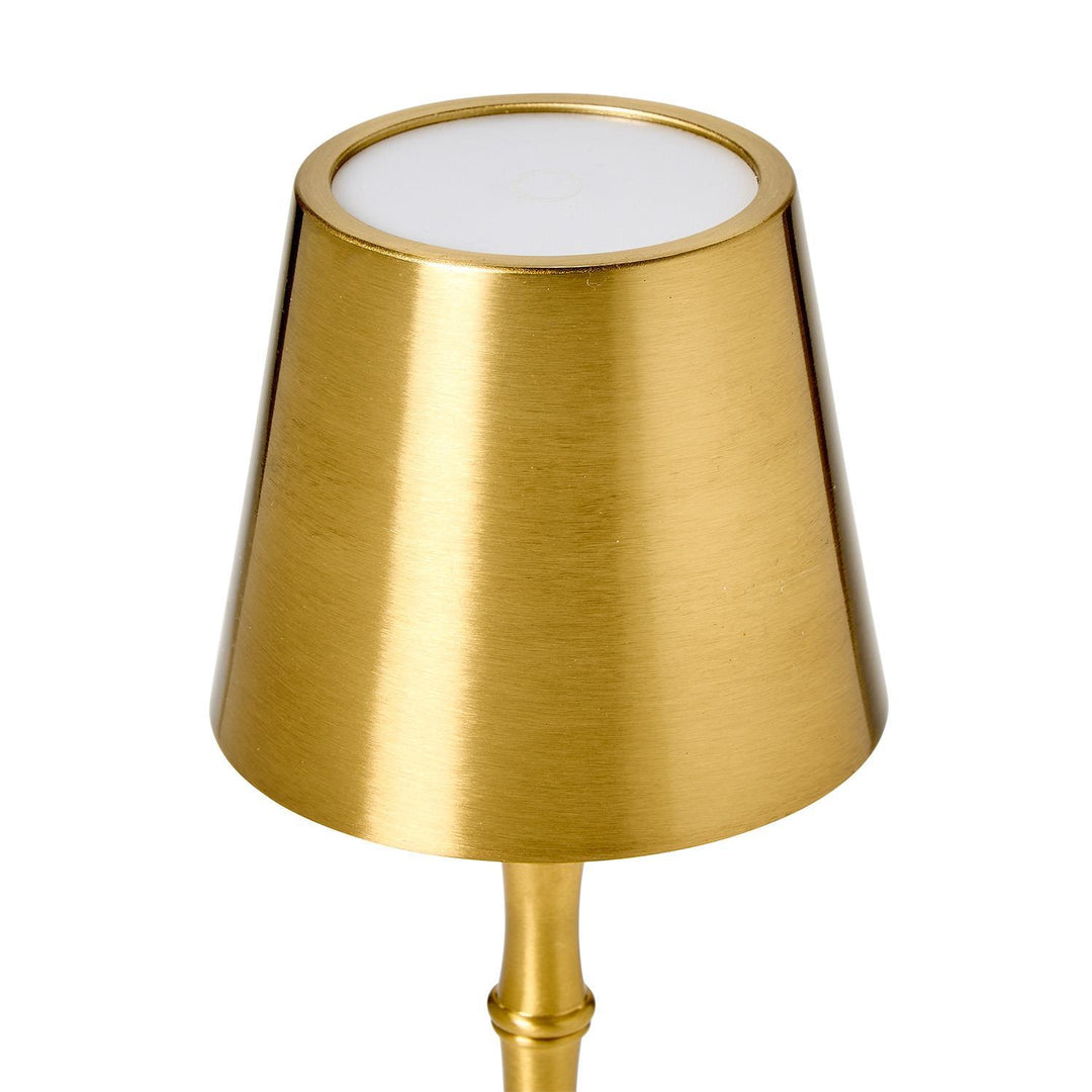 GOLD BAMBOO LED CORDLESS LAMP