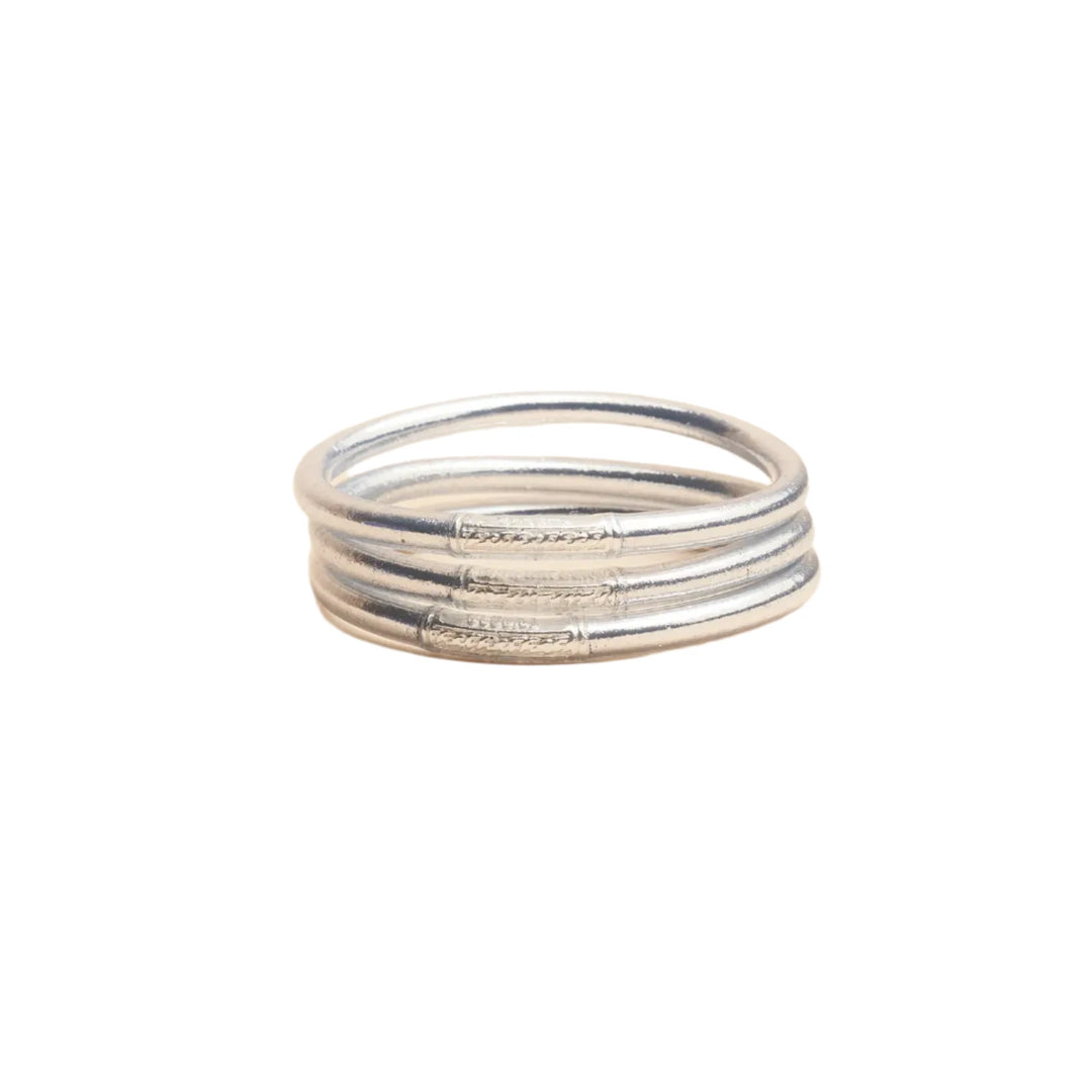 SILVER BANGLES