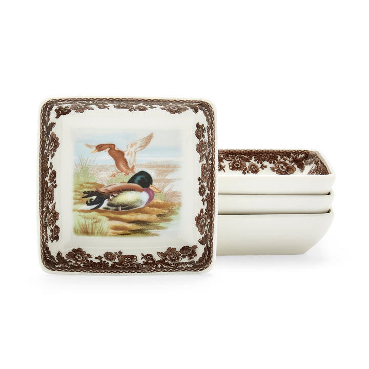 WOODLAND SQUARE DISH SET