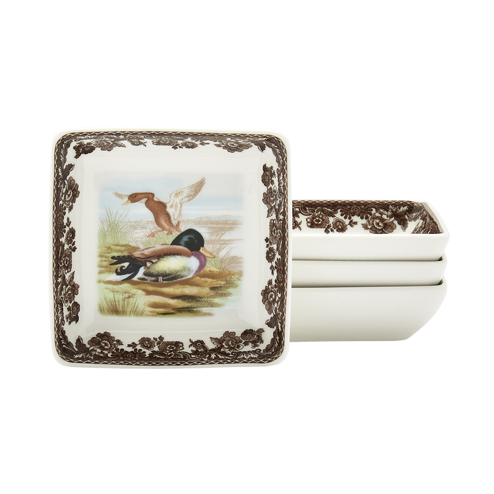 WOODLAND SQUARE DISH SET