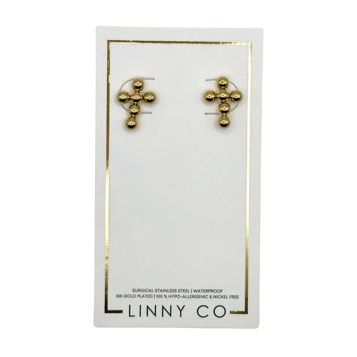WYATT CROSS EARRING