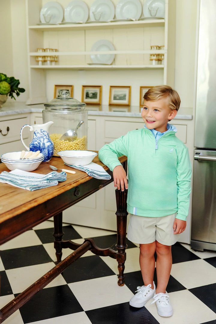 GRACE BAY GREEN PREPLETIC HAYWORD HALF ZIP PULLOVER